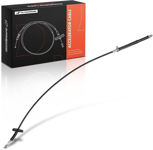 A-Premium 31.25 inch Carburetor Accelerator Cable Compatible with Ford Bronco 1983-1986, F-100 F100 1983, F-150 F150 1983-1986, F-250 F250 1983-1986, F-350 F350 1983-1986, 3.8L 4.9L in Saudi Arabia