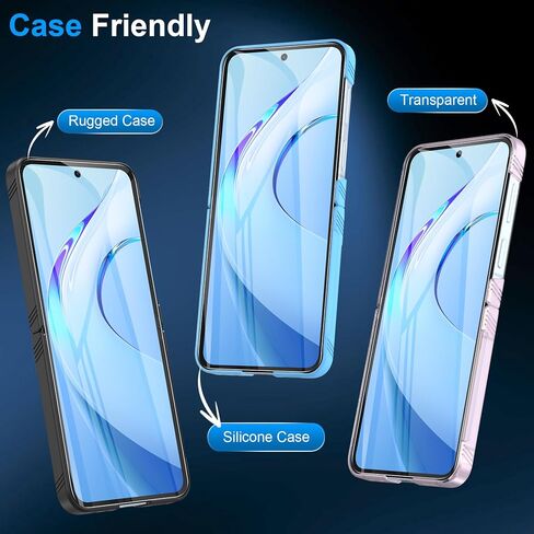 LYWHL 3 Pack for Motorola Moto G 5G 2025 Screen Protector, Tempered Glass HD Clear 9H Hardness Protective Film, Anti Scratch Bubble Free Easy Install Case Friendly in Saudi Arabia