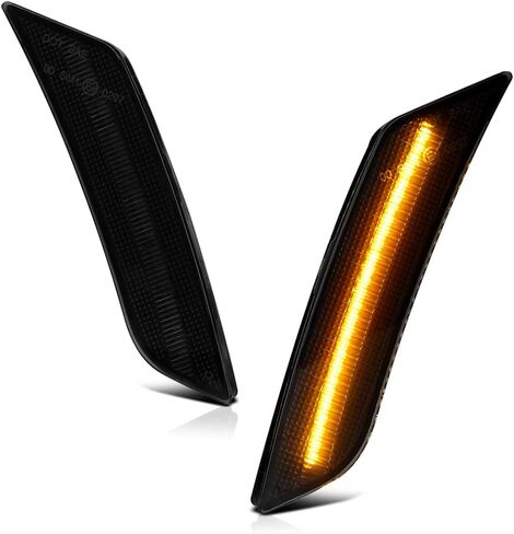 VIPMOTOZ الأمامي أمبر LED LED Marker Lamps متوافقة مع 2013-2014 CADILLAC ATS 2017-2022 in Saudi Arabia