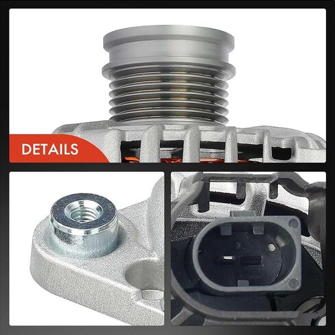 A-Premium Alternator Compatible with Volkswagen Jetta 2016 2017 2018, L4 1.4L, 1 Blade, 140Amp 12V Clockwise 6-Groove Clutch Pulley, Replace# 04C903023K, 04C903023M, TG14C071 in Saudi Arabia
