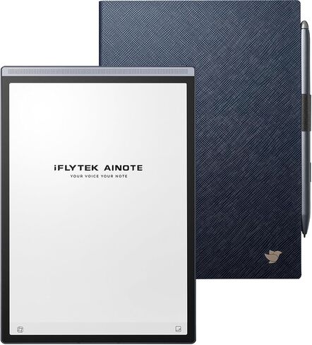 AINOTE Air 2 Bundle,8.2-inch AI Note Taking Tablet Writing Tablet with Black Folio Case,Voice-to-Text Transcription, Multi-Languages Chatgpt Support,for Meeting/Learning/Reading in Saudi Arabia