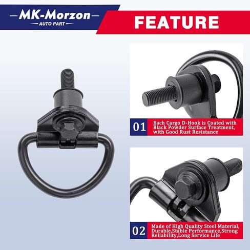 ربط البضائع لأسفل ، 6pcs البضائع السوداء الثقيلة للخدمة الصلب D متوافقة مع 2015-2023 Ford Transit 150 250 350 استبدال#BK21-V550A74-AD BK21V550A74AD in Kuwait