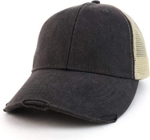 Armycrew Distressed and Torn Pigment Dyed Mesh Back Cap in Saudi Arabia