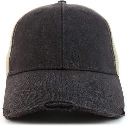 Armycrew Distressed and Torn Pigment Dyed Mesh Back Cap in Saudi Arabia