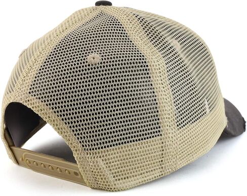 Armycrew Distressed and Torn Pigment Dyed Mesh Back Cap in Saudi Arabia
