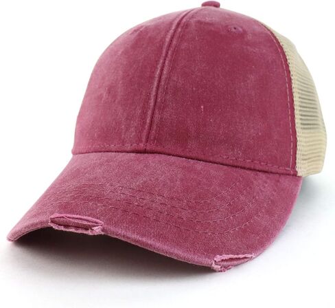 Armycrew Distressed and Torn Pigment Dyed Mesh Back Cap in Saudi Arabia