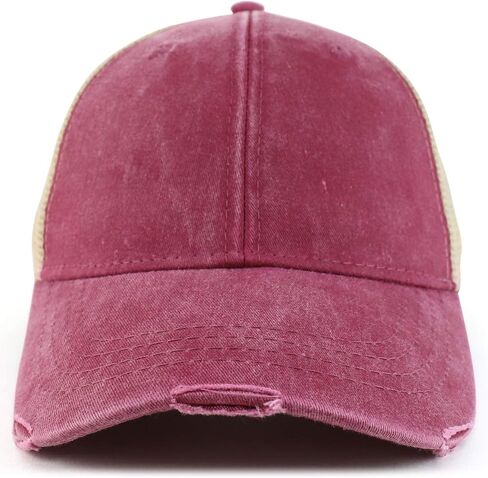 Armycrew Distressed and Torn Pigment Dyed Mesh Back Cap in Saudi Arabia