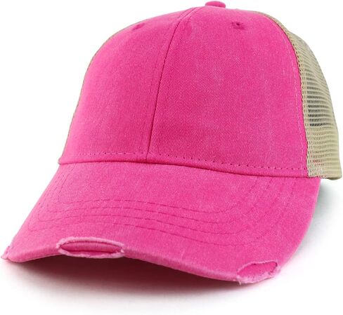Armycrew Distressed and Torn Pigment Dyed Mesh Back Cap in Saudi Arabia