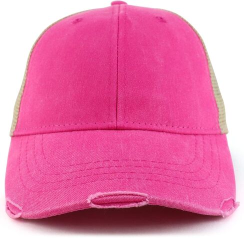 Armycrew Distressed and Torn Pigment Dyed Mesh Back Cap in Saudi Arabia