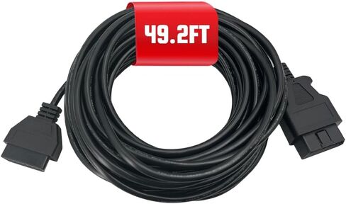 OBD2 Extension Cable 16.4FT Male to Female Diagnostic Extender Adapter Cable for OBD2 Scanner Diagnotic Scan Tool Compatible for All OBD2 Vehicles (Extension Cable 5M(16.4FT)) in Saudi Arabia