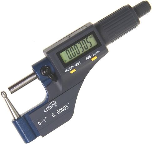 iGaging Digital Micrometer w Data Output 0-1"/0.00005"/0.001mm Tube in Kuwait