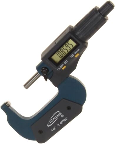 iGaging Digital Micrometer w Data Output 0-1"/0.00005"/0.001mm Tube in Kuwait