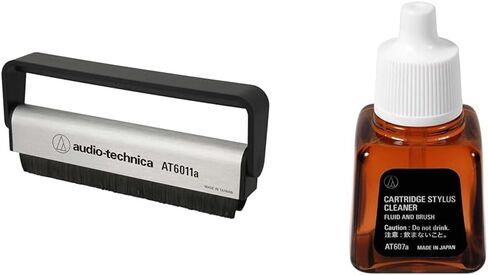 Audio-Technica AT6013a Dual-Action Anti-Static Record Cleaner & AT634a Record Care Solution in Saudi Arabia