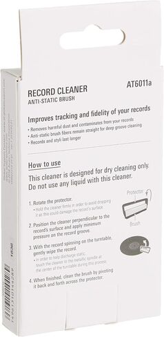 Audio-Technica AT6013a Dual-Action Anti-Static Record Cleaner & AT634a Record Care Solution in Saudi Arabia