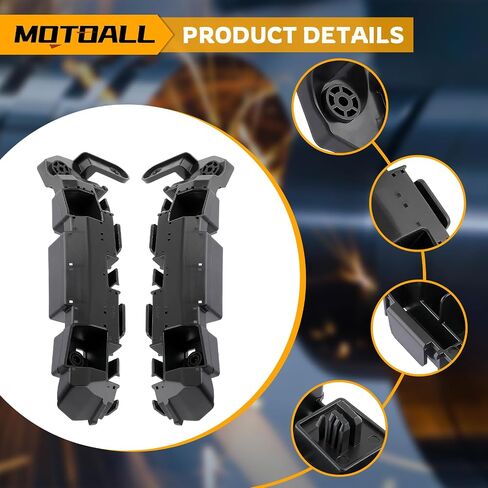 MOTOALL 71198T7AJ00 Front Bumper Bracket Support Holder 2 pcs Left & Right Side Fit for HR-V 2016-2021 Replaces# 71193-T7A-J00 in Saudi Arabia