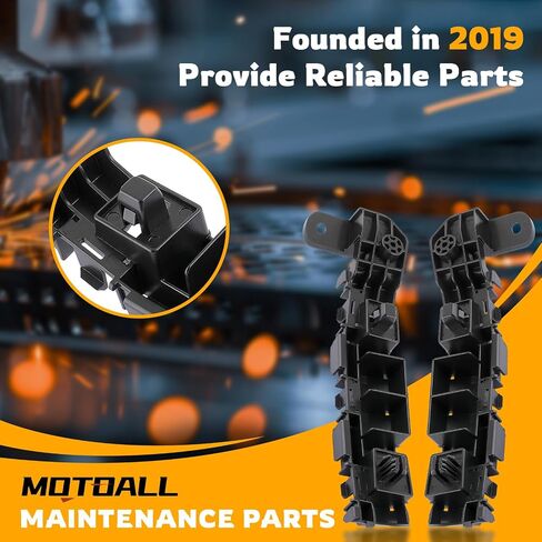 MOTOALL 71198T7AJ00 Front Bumper Bracket Support Holder 2 pcs Left & Right Side Fit for HR-V 2016-2021 Replaces# 71193-T7A-J00 in Saudi Arabia