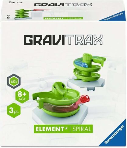Ravensburger GraviTrax: Spiral Accessory| STEM Toy for Kids Ages 8 and Up | Compatible with All GraviTrax Systems | Ranked No.1 Marble Run System in The U.S in Saudi Arabia