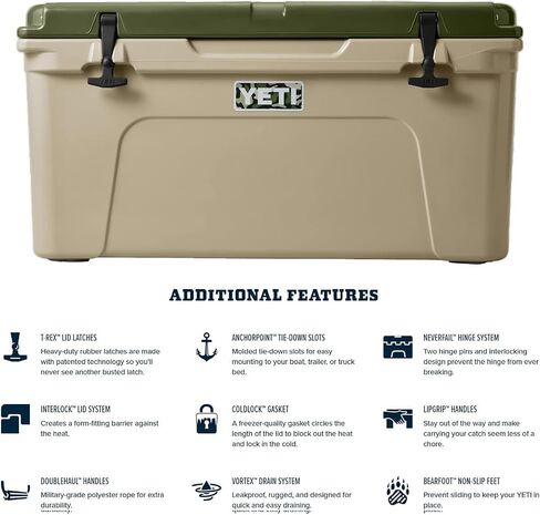YETI Tundra 65 Cooler, Desert Tan in Kuwait
