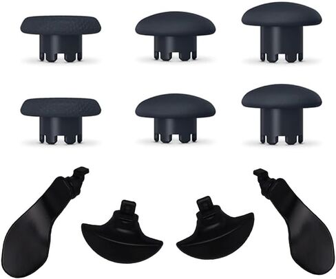 10-in-1 أغطية الإبهام والمجاذيف الخلفية لوحدة التحكم في حافة Dualsense PS5 ، 6pcs الإبهام بديل 4pcs المجاذيف الخلفية لوحدة تحكم حافة PS5 Dualsense (أخضر) in Kuwait