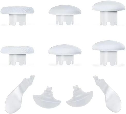 10-in-1 أغطية الإبهام والمجاذيف الخلفية لوحدة التحكم في حافة Dualsense PS5 ، 6pcs الإبهام بديل 4pcs المجاذيف الخلفية لوحدة تحكم حافة PS5 Dualsense (أخضر) in Kuwait