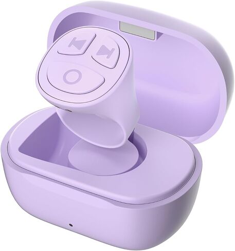 Tiktok Scrolling Ring for Page Turner & Video Scrolling, Bluetooth Camera Remote Control, Scrolling Ring for iPhone, iPad, Android (Black) in Saudi Arabia