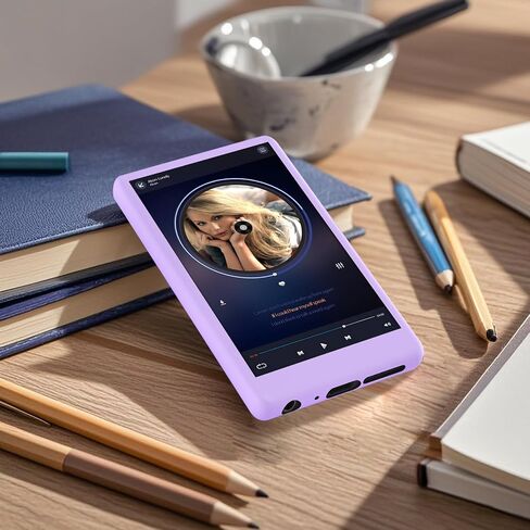 96GB MP3 Player with Bluetooth and WiFi, 4" Touch Screen Mp4 Player with Spotify, APP Store, Audible, Music, Video, FM, E-Book, Games, Includes Earphones, 64G TF Card,Black in Saudi Arabia