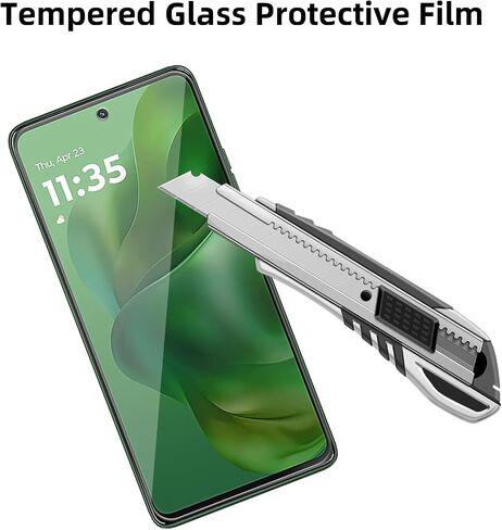 [4 Pack Glass Screen Protector Compatible for Motorola Moto G Power (2022) / XT2165 [9H Hardness]-HD Screen Tempered Glass, Scratch Resistant,Easy Install [Case Friendly] in Saudi Arabia