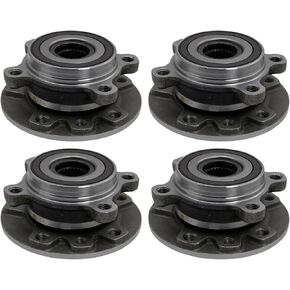 TRQ 2 Piece Wheel Bearing & Hub Assembly Set Compatible with 2016-2022 Fiat 500X 2015-2021 Jeep Renegade in Kuwait