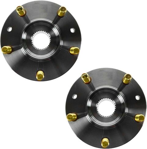 TRQ Wheel Hub سائق أمامي الجانب الأيسر والركاب الجانب الأيمن 2 قطعة لعام 2004 2005 Honda Civic SI 2002 2003 2004 2005 2006 Acura RSX Model in Saudi Arabia