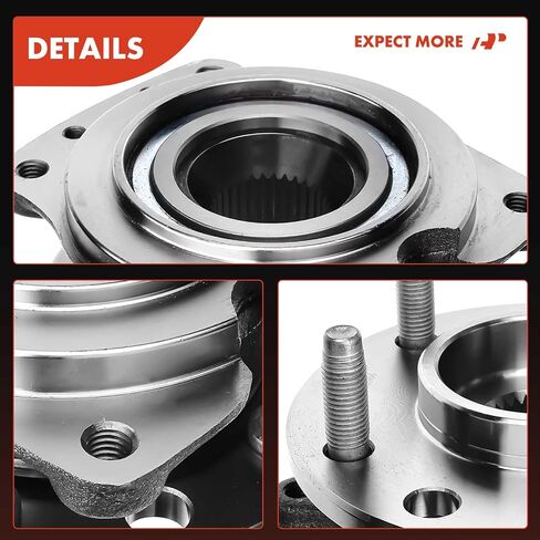 A-Premium 2 X Bront Wheel Bearing and Hub Assembly مع 5-Lug متوافق مع Buick & Chevrolet & Pontiac & Oldsmobile-1988-2001-Regal Lumina Monte Carlo Grand Prix Supreme in Saudi Arabia