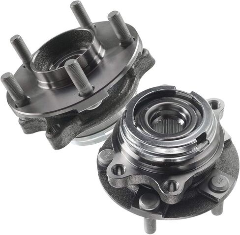 مجموعة من 2 عجلة أمامية محفوظ محمل مجموعة متوافقة مع Infiniti G25 G35 G37 M35 M37 M45 M56 Q40 Q50 in Saudi Arabia