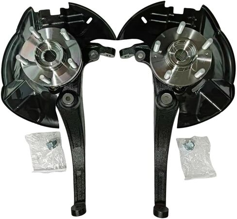 Pair Front Wheel Bearing Hub Knuckle Assembly for Hyundai Sonata 2006 2007 2008 2009 2000 2010 LK105，LK106 in Saudi Arabia