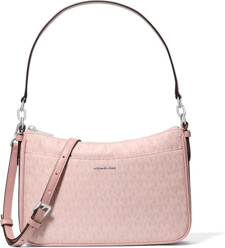Michael Kors Jet Set Medium Top Zip Pochette Crossbody, Smokey Rose in Saudi Arabia