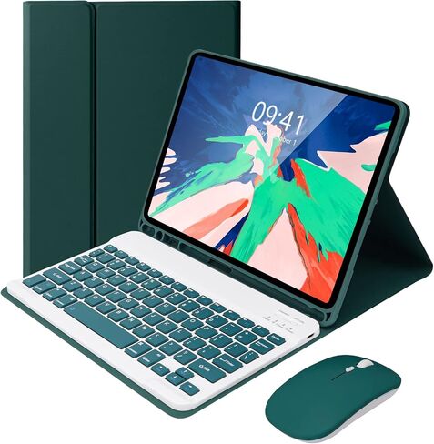 SOPPY Keyboard Case with Touchpad for iPad Air 11-inch (M3 2025 / M2 2024) & Air 5th/4th Gen & iPad Pro 11 inch (1st/2nd/3rd/4th Gen), Detachable Bluetooth Keyboard Cover, Rechargeable, Pink in Saudi Arabia