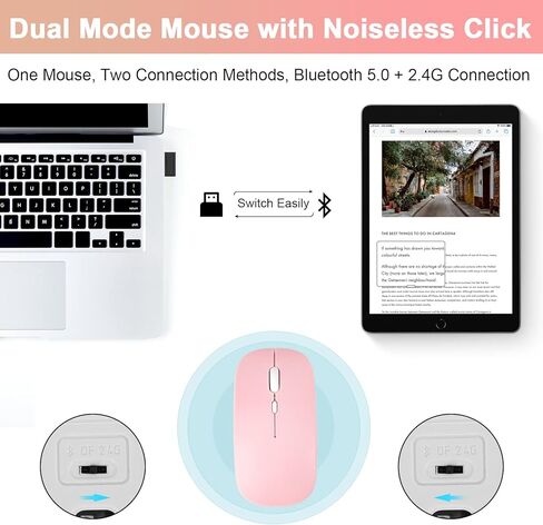 SOPPY Keyboard Case with Touchpad for iPad Air 11-inch (M3 2025 / M2 2024) & Air 5th/4th Gen & iPad Pro 11 inch (1st/2nd/3rd/4th Gen), Detachable Bluetooth Keyboard Cover, Rechargeable, Pink in Kuwait