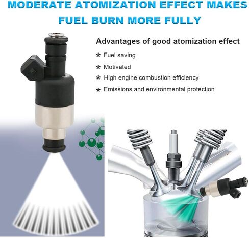 JDMON Fuel Injectors Compatible with GMC B7, Savana 3500, P3500,Chevy Express 3500, B7, P30, C2500, C3500, C6500 & C7500 Kodiak, K2500, K3500, V8 7.4L 1996-2000 Replacement for FJ241 FJ10058 in Saudi Arabia