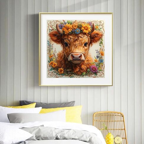 مجموعات فنية الماس IJBNHD 5D للبالغين كات باو الماس الماس للبالغين ، جولة كاملة عن الحفر الماسي صور الفن الجوهري للبالغين ديكور المنزل 14x14in in Kuwait