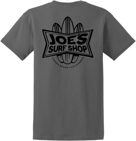 JOES SURF SHOP Men's Surfboards Logo Heavyweight Cotton Tees in Kuwait