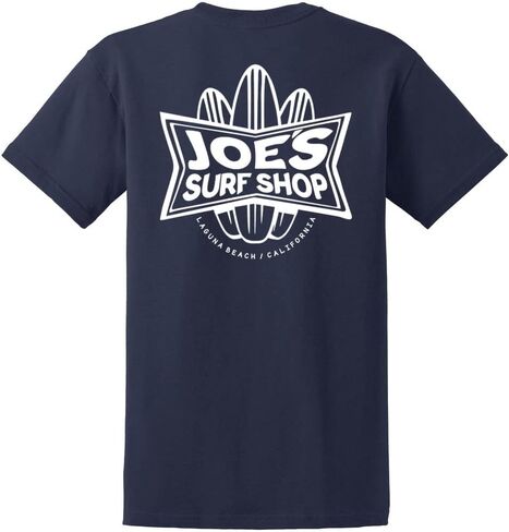 JOES SURF SHOP Men's Surfboards Logo Heavyweight Cotton Tees in Kuwait
