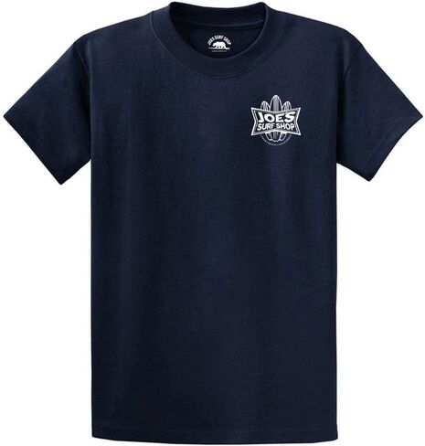 JOES SURF SHOP Men's Surfboards Logo Heavyweight Cotton Tees in Kuwait