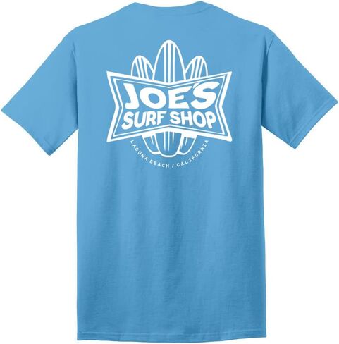 JOES SURF SHOP Men's Surfboards Logo Heavyweight Cotton Tees in Kuwait