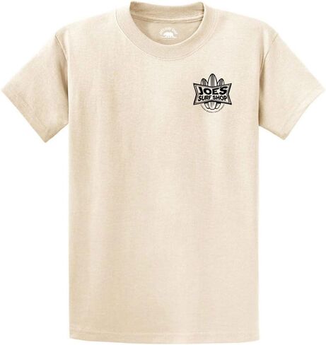 JOES SURF SHOP Men's Surfboards Logo Heavyweight Cotton Tees in Kuwait