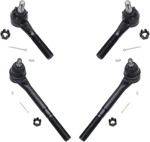 Detroit Axle - 2WD 10pc Front Suspension Kit for 1997 1998 1999 Dodge Ram 1500, 4 Upper & Lower Ball Joints, 4 Inner & Outer Tie Rods, Idler Arm, Pitman Arm Replacement in Saudi Arabia