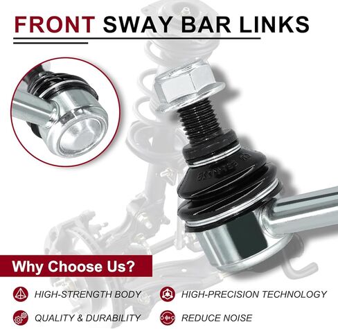 أذرع التحكم السفلى من الأمام مع قضبان التعادل في مفصل الكرة البارز تعليق مجموعة التعليق لتويوتا سيينا 2011-2020 in Kuwait