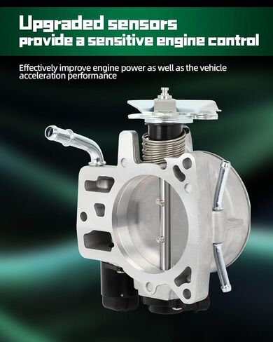 SCTIOO Electric Throttle Body for 2002 for Cadillac for Escalade | 2002 for Chevrolet for Avalanche 1500 | 2000-2002 for Chevrolet for Silverado 1500 Replaces 88984260 17113665 Throttle Bodies in Saudi Arabia
