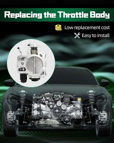 SCTIOO Electric Throttle Body for 2002 for Cadillac for Escalade | 2002 for Chevrolet for Avalanche 1500 | 2000-2002 for Chevrolet for Silverado 1500 Replaces 88984260 17113665 Throttle Bodies in Saudi Arabia