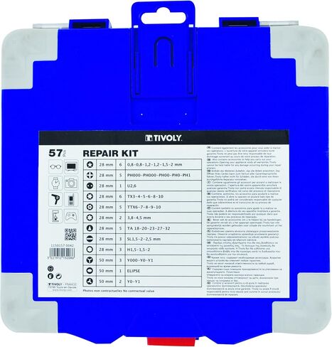 Smartphone & Tablet Repair Kit - 32 Pieces - Bit Holder + Precision Bits + Extension + Screen Suction Cup + Removal Accessories in Saudi Arabia
