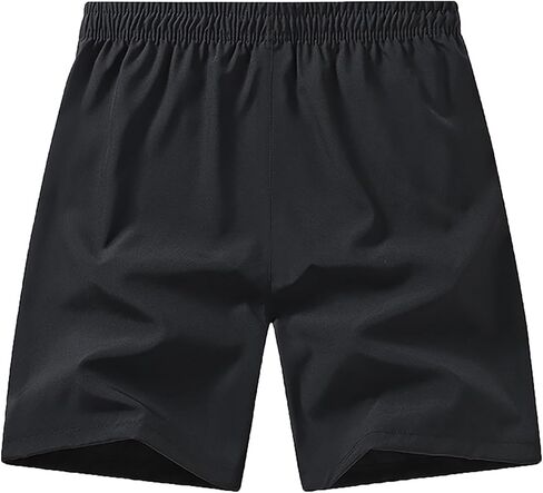 Mens Athletic Shorts with Zipper Pockets Running Quick Drying Active Wear Breathable Workout Hiking Basketball Outdoor Shorts in Saudi Arabia