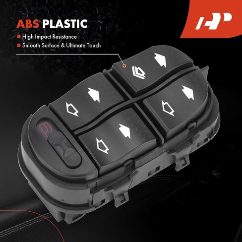 A-Premium Master Power Window Switch Compatible with Ford Focus 2000-2007, fit 4 Door Only, Front Left Driver Side, Replace# 7S4Z14529A in Saudi Arabia
