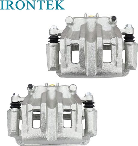 IRONTEK 19B3344+19B3345 Front Brake Caliper Passenger & Driver Side Caliper Assembly Fit 2007-2012 for Hyundai Veracruz in Saudi Arabia